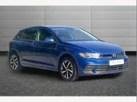 Used VW Polo Match 95 HP (69 kW) 2025 Blue Hatchback