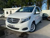 Used Mercedes V250 SE 2019 White MPV