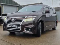 Used Nissan Elgrand 2014 Brown MPV