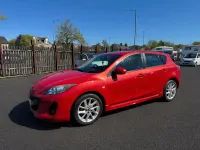 Usado Mazda 3 105 CV (77 kW) 2013 Rojo Utilitario