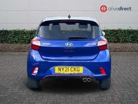 Used Hyundai i10 N Line 100 HP (73 kW) 2021 Blue Hatchback