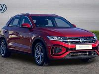 Used VW T-Roc R-line 150 HP (110 kW) 2022 Red SUV