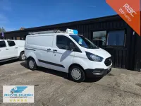 Begagnad Ford Transit Custom 105 HK (77 kW) 2018 Vit Van
