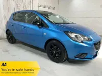 Used Vauxhall Corsa 75 HP (55 kW) 2019 Blue Hatchback