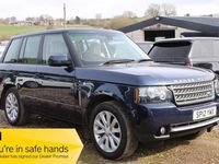 Used Land Rover Range Rover 313 HP (230 kW) 2012 Blue SUV