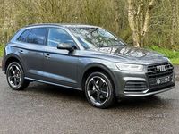 Begagnad Audi Q5 Black Edition 190 HK (139 kW) 2020 Grå SUV