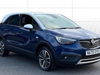 Used Vauxhall Crossland X Elite 110 HP (80 kW) 2020 Blue SUV