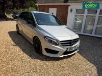 Used Mercedes B180 AMG Line Premium 109 HP (80 kW) 2017 Silver Hatchback