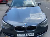 Used BMW 116 Sport Line 2014 Grey Hatchback