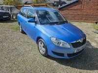 Gebraucht Skoda Fabia SE 2014 Blau Kombi