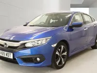 Używany Honda Civic SR 120 KM (88 kW) 2019 Niebieski Sedan/Limuzyna