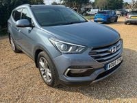 Used Hyundai Santa Fe Premium SE 200 HP (147 kW) 2017 Blue SUV