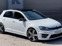 Begagnad VW Golf VII R 2016 Vit Halvkombi