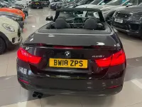 Used BMW 420 Sport Line 184 HP (135 kW) 2018 Black Cabriolet