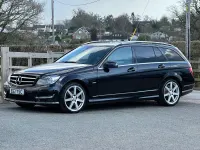 Usado Mercedes C180 2012 Preto Carrinha