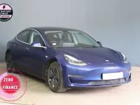 Used Tesla Model 3 Standard Range Plus 239 kW (325 HP) 2019 Blue Sedan