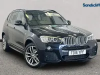 Used BMW X3 M Sport 258 HP (189 kW) 2016 Black SUV