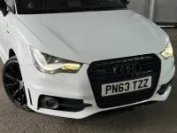 Used Audi A1 S-Line 105 HP (77 kW) 2013 White Hatchback