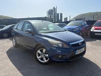 Used Ford Focus Zetec 2008 Blue Hatchback
