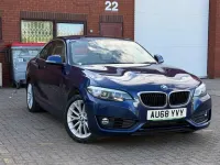 Used BMW 218 Comfort Edition 2018 Blue Coupe