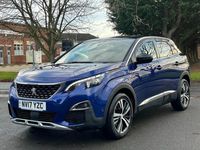 Used Peugeot 3008 GT-line 120 HP (88 kW) 2017 Blue SUV