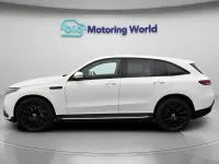 Used Mercedes EQC400 AMG line 300 kW (408 HP) 2020 White SUV
