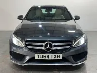 Usado Mercedes C250 AMG line 204 HP (150 kW) 2014 Cinzento Sedan