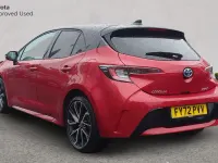Used Toyota Corolla 122 HP (89 kW) 2022 Scarlet flare bitone Hatchback