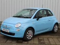 Używany Fiat 500 Pop 69 KM (50 kW) 2013 Niebieski Hatchback