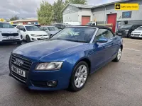Used Audi A5 Cabriolet Advanced 170 HP (125 kW) 2011 Blue Cabriolet