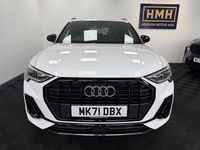 Begagnad Audi Q3 Black Edition 2021 Vit SUV