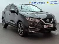 Used Nissan Qashqai N-Connecta 115 HP (84 kW) 2018 Black SUV
