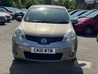 Used Nissan Note Acenta 88 HP (64 kW) 2010 Gold Hatchback