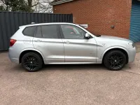 Used BMW X3 M Sport 190 HP (139 kW) 2017 Silver SUV