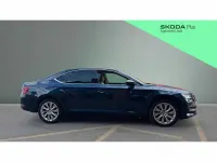Used Skoda Superb SE L 190 HP (139 kW) 2023 Blue Hatchback