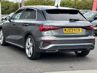 Used Audi A3 Sportback S-Line 110 HP (80 kW) 2023 Grey Hatchback