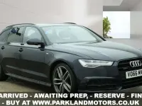 Used Audi A6 Black Edition 190 HP (139 kW) 2016 Blue Estate