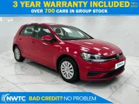 Used VW Golf VII S 125 HP (91 kW) 2017 Red Hatchback