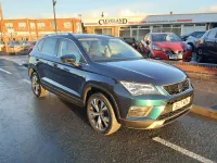 Usado Seat Ateca Ecomotive 115 HP (84 kW) 2017 Azul SUV
