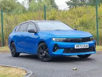 Used Vauxhall Astra 130 HP (95 kW) 2023 Blue Estate