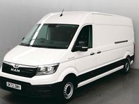 Used MAN TGE 140 HP (102 kW) 2022 White Van