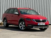 Used Skoda Octavia Scout 4x4 2017 Red Estate