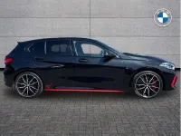 Used BMW 128 Shadowline 265 HP (194 kW) 2021 Black sapphire metallic paint Hatchback