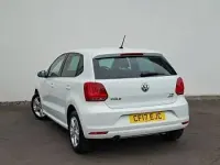Used VW Polo Edition 90 HP (66 kW) 2017 White Hatchback