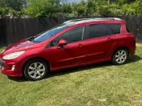 Gebraucht Peugeot 308 2010 Rot Kombi