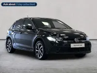 Used VW Polo Match 95 HP (69 kW) 2025 Black Hatchback