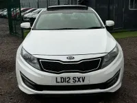 Used Kia Optima 2012 White Sedan