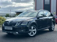 Used Skoda Octavia 184 HP (135 kW) 2018 Black Estate