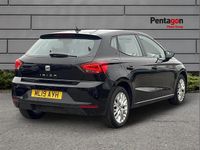 Used Seat Ibiza SE Technology 94 HP (69 kW) 2019 Black Hatchback