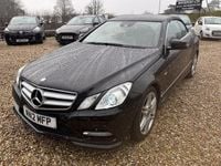 Used Mercedes E250 204 HP (150 kW) 2012 Black Cabriolet